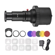andoer Andoer Optical Conical Snoot Bowens Mount Flash Projector Attachement Spotlight Photography V