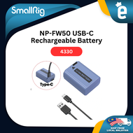 SmallRig NP-FW50 USB-C Rechargeable Camera Battery for Sony ZV-E10 / A6500 / A6400/ A6000 / A7sII / 