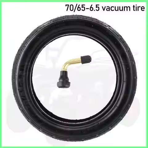 10 Inch Scooter Tyres 70/65-6.5 Tubeless Tyre Vacuum Tire for Xiaomi Ninebot 9 Segway Ninebot Mini S
