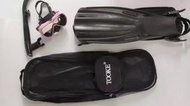 PADI專業浮潛三寶袋子裝備潛水腳蹼蛙鞋面鏡便攜包背帶可調節肩帶