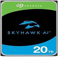 SEAGATE - SURVEILLANCE SKYHAWK AI 20TB 5YRS WARRANTY 3.5IN 6GB/S SATA 256MB 24X7