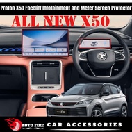 Proton X50 Facelift 2025 ALL NEW X50 Infotainment Screen Protector Glass Navigation Screen Protector