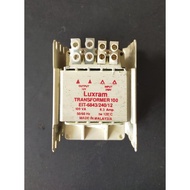 Halogen transformer 240V 50Hz input 12V 100W output