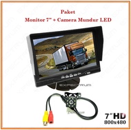 MONITOR TV ONDASH 7 INCH - PAKET MONITOR TV 7 INCH & KAMERA CCD LED