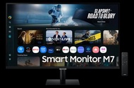Samsung Smart Monitor M7 M70F 4K Samsung Vision AI 黑色