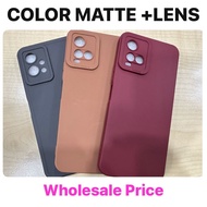 MI 14T 14TPRO 11T 11TPRO MI 11LITE POCO X3 COLOR MATTE WITH LENS CASING COVER