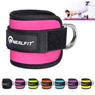 Ankle Strap for Cable Machine, Gym Ankle Cuff for Kickbacks, Leg Extensions, Glute Workouts, Booty H