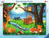 Ravensburger Children's Puzzle - 05146 When Small Animals Go to Sleep - Frame Puzzle for Children fr