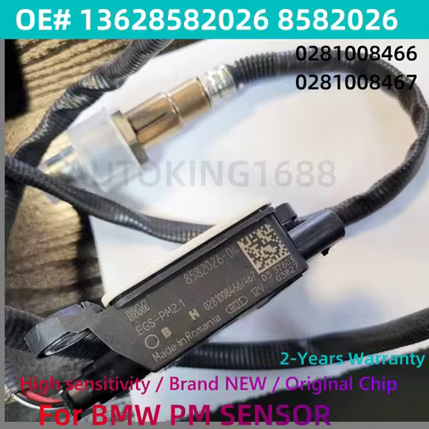 13628582026 8582026-04 281008466 281008467 Particulate Matter PM Sensor For BMW 3 5 6 7 8 G11 G12 G1