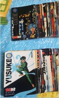 [買/換] 幽遊白書本彈各代港版及少量日版咭卡 非星矢美少女戰士高達超人閃卡