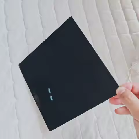 Size 100x200x2mm 285nm To 385nm UV Pass Filter Glass ZWB1