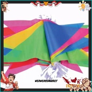 Colorful Triangle Cloth Flags - Decorative Flags - Bunting Flags Banner Decorative Flags Festival Fl