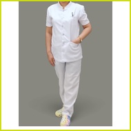 ⭐ ◬ ۞ ◀ Nursing Uniform chinese collar with chest pocket