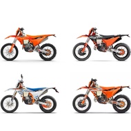 ป้ายติดรถ Dirt Bike KTM 300EXC 250XCW 350Z300 พลัมเบอร์เกอร์ PVC ปี 22-25 ป้ายตกแต่งรถ Dirt Bike อุป