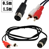 5 Pin Male Din 5m Data Cable