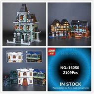 LEPIN 16007 haunted house 16011 Medieval Manor Castle 16012 Diagon Alley 16050 Led Old Finishing Sto