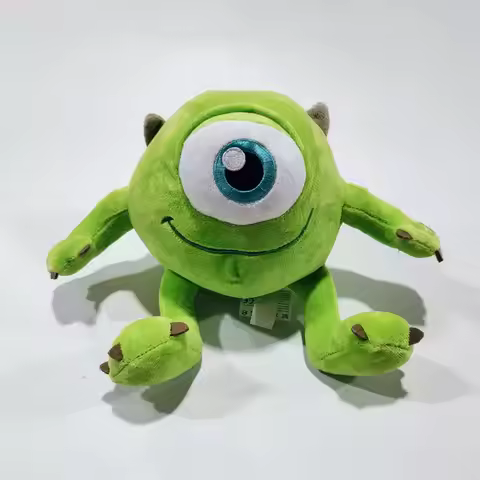 Movie Monsters University Mike Wazowski Plush Toys Disney Pixar Monster Inc Music Mike Alien Plush D