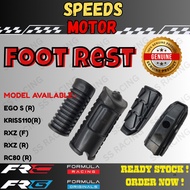 100% ORIGINAL FOOT REST EGO S (R0) KRISS110(R) RXZ(F) RXZ(R) RC80(R) HIGH QUALITY STANDARD