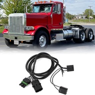 untuk Peterbilt 378 1988-2007 dan 379 127/119 BBC 1987-2007 Kabel Pendawaian Lampu Depan