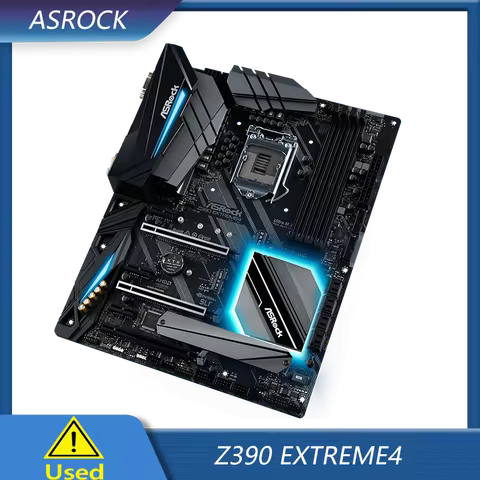 Asrock Z390 extreme4 Motherboard Socket LGA 1151 DDR4 SATA3