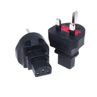 Hi-Power IEC 320 C13 to UK plug AC Power Adapter with Fuse, BS1363A TO IEC 320C 13 conversion plug, 