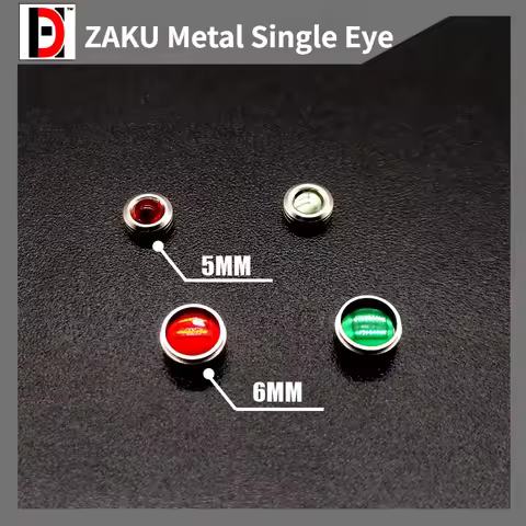 HD 5MM/6MM ZAKU Metal Single Eye Model Details Modify Parts for Modeler Hobby Building Tools DIY Acc