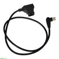 zebeaa. 50cm 19 6inch D-TAP to Type C Connectors Adapters Cable V-port Iron Head Video Power Cord Ex