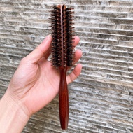 Wooden handle hair drying comb round comb Wooden Comb