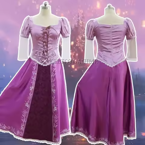 Haha ❖ Flynn Rider Rapunzel Carnival Halloween Party Fancy Dress Cosplay Costume Tangled Rapunzel Pr