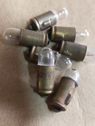 หลอดไฟ หน้าปัดเรือนไมล์ ราคา/1หลอด 6V 3W&12V2W Honda C100 C102 C105 C50 C65 CM91 C200 C201 CD90Yหลอด