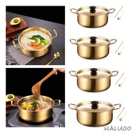 [Haluoo] Korean Ramen Cooking Pot Instant Noodle Soup Pot for Camping Backyard Pasta