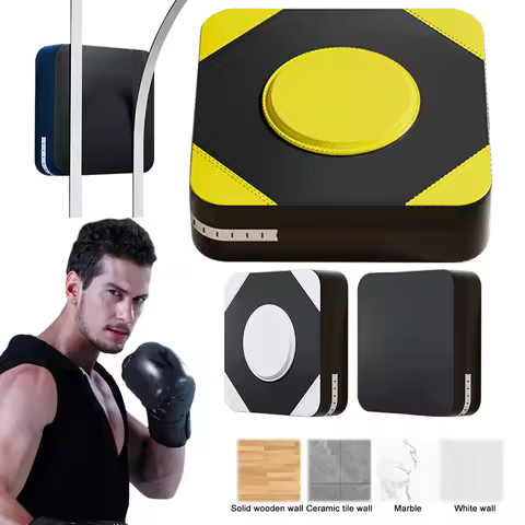 PU Leather Boxing Punching Target Fighter Martial Arts Fitness Boxing Bag Mat Fitness Exercise Wall 