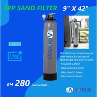 FRP 942 Sand Filter (Free delivery our coverage area)