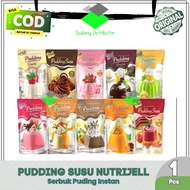 NUTRIJELL MILK PUDDING POUCH - MILK POWDER PUDDING - INSTANT PUDDING
