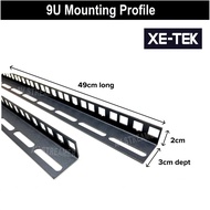Network 19" Rack Rail 9U