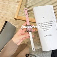 Color Block Leather Strap for iwatch Watch 10 9 8 49mm 41 40 42 44 45mm Bracelet for Apple Watch 7 6