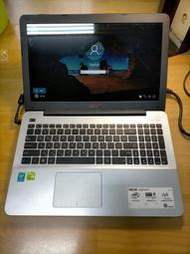 J.筆記型電腦-華碩X555L 螢幕如圖intel i5/Nvidia 820M 直購價1480