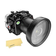 【中古】Seafrogs 40M/130FT 水中ハウジング Sony Alpha FX3 ILME-FX3 用、防水ケース スキューバ ダイビング ハウジング Sony FX3 用 Sony 24-