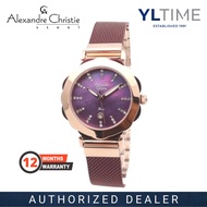 Alexandre Christie Lady AC-2755LDBRDME Analog Quartz Watch (100% Original &amp; New)