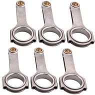Forged Connecting Rods for Toyota Supra JZA70 Mark Crown 1JZ-GTE 1JZ-GE 125.25mm Bielle Pleuel Pisto