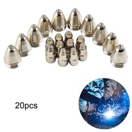 20pcs P80 Plasma Cutting Torch Consumable Cutting 60A 80A Tip Electrode 100A P80 CNC Plasma Torch