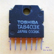 TA8403K TA84O3K TA 8403 TA8403 Toshiba IC Vertical TV CRT Sip-7 Berkualitas
