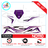 TEM XE NOUVO 5 NV 5 TEM RỜI NOUVO 5 GTX TRẮNG TÍM