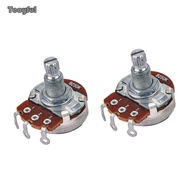Tooyful 2 Pieces B250K Audio Volume   Pot for Musical Lovers 1.22x1.14x0.94inch