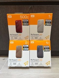 🔥🌟全新現貨🌟🔥WD - My Passport SSD 1TB 2TB 4TB Portable SSD