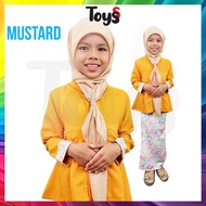 Toyss Baju Kebaya Peplum Baju Kebaya Budak Perempuan Baju Raya 2024 Budak Kebaya Budak Perempuan Keb