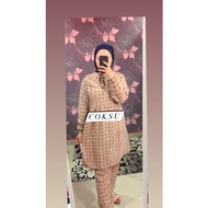 SET RUBI BLAUSE+SELUAR BAJU RAYA