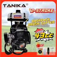 TANIKA JAPAN TB43 43cc 2-Stroke Backpack Brush Cutter Grass Cutter Mesin Rumput Mesin Potong Rumput