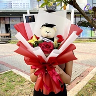 BUKET BONEKA WISUDA / BUKET WISUDA / BUKET BUNGA ARTIFICIAL