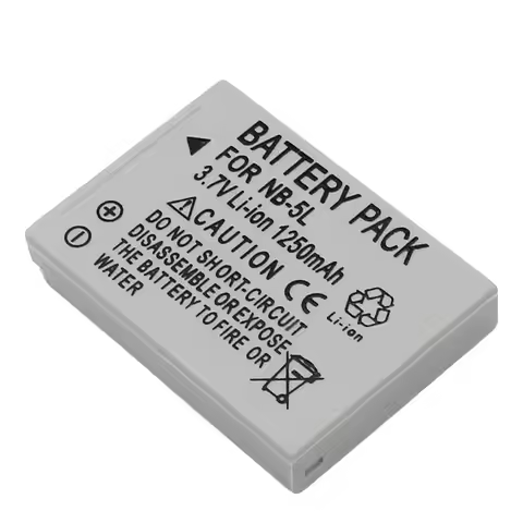New High-quality 1250mAh NB 5L NB-5L Battery for Canon SX200is SX210IS SX220HS SX230HS CB-2LXE Shot 